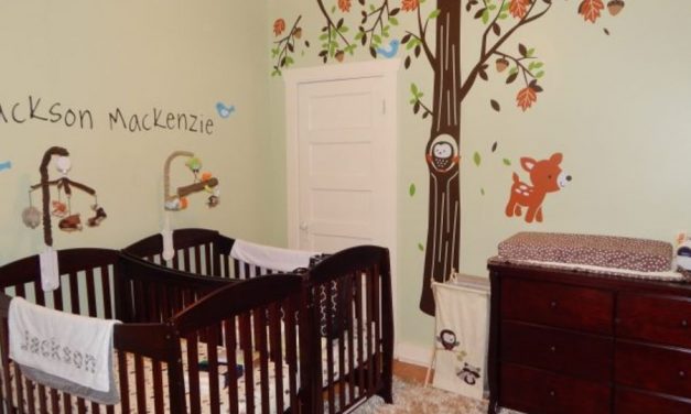 دکوراسیون اتاق نوزاد – نمونه 1