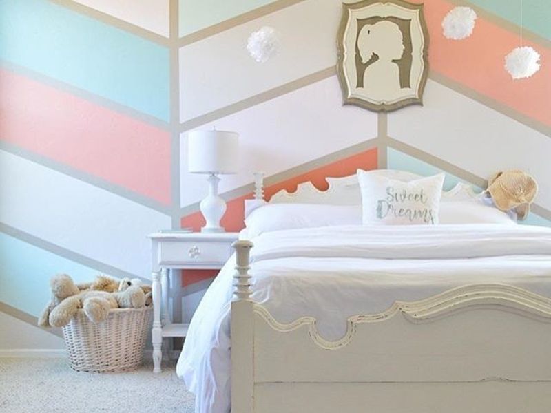 دکوراسیون اتاق کودک دخترانه – نمونه 1