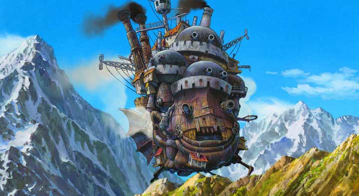 برترین انیمیشن های جهان – قصر متحرک هاول (Howl’s Moving Castle)