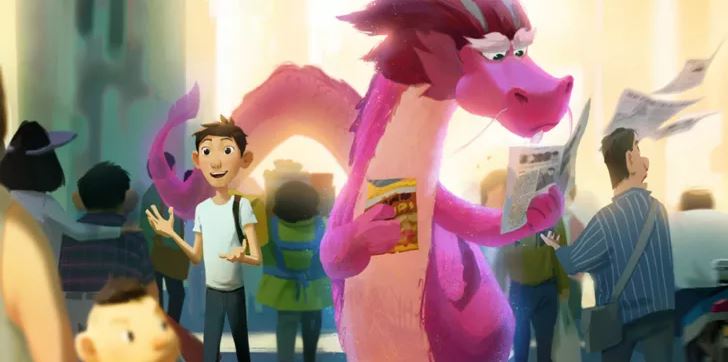 بهترین انیمیشن های سال 2019 – اژدهای آرزو (Wish Dragon)