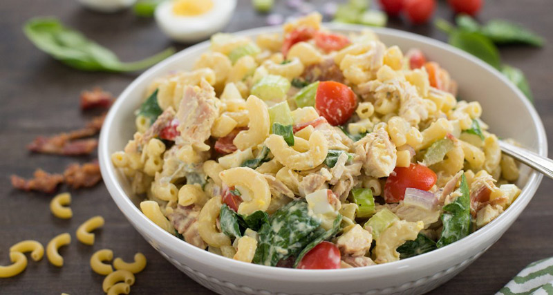 سالاد پاستا و تن ماهی، غذای کودک مقوی